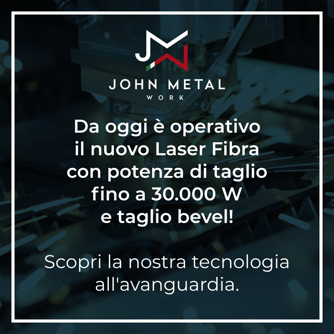 Taglio metalli con laser fibra ottica a Padova e Vicenza